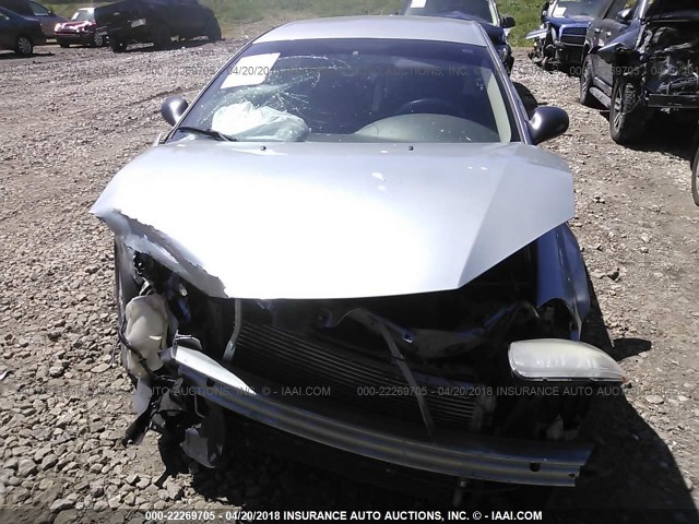 1B3EL46X36N289526 - 2006 DODGE STRATUS SXT SILVER photo 6