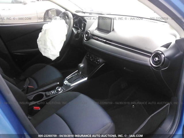 3MYDLBZV3GY136093 - 2016 TOYOTA SCION IA BLUE photo 5