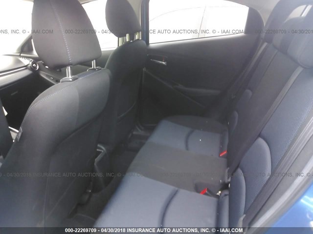 3MYDLBZV3GY136093 - 2016 TOYOTA SCION IA BLUE photo 8