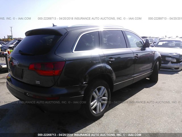 WA1AY74L89D031989 - 2009 AUDI Q7 3.6 QUATTRO GRAY photo 4