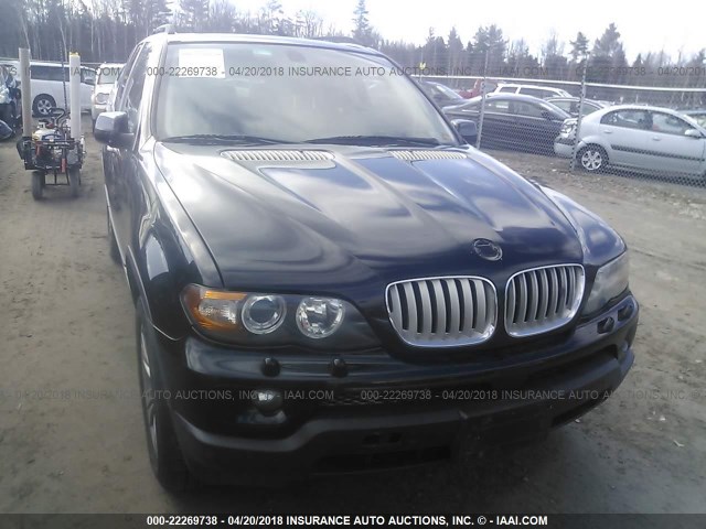 5UXFB53564LV07660 - 2004 BMW X5 4.4I BLACK photo 6