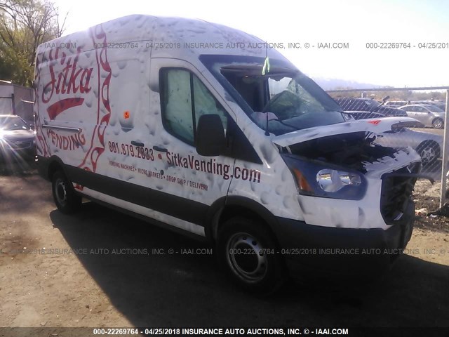 1FTYR2XMXGKA32157 - 2016 FORD TRANSIT T-250 WHITE photo 1