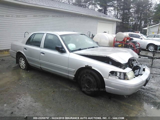 2FAFP74W64X163942 - 2004 FORD CROWN VICTORIA LX SILVER photo 1