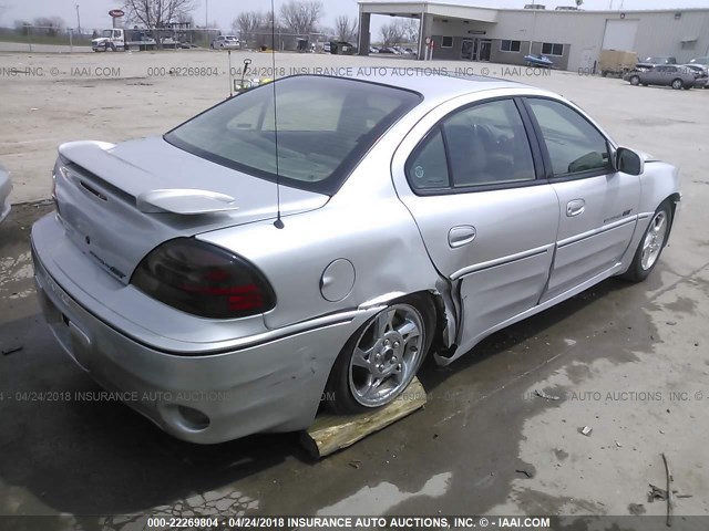 1G2NV52E72M524856 - 2002 PONTIAC GRAND AM GT1 SILVER photo 4