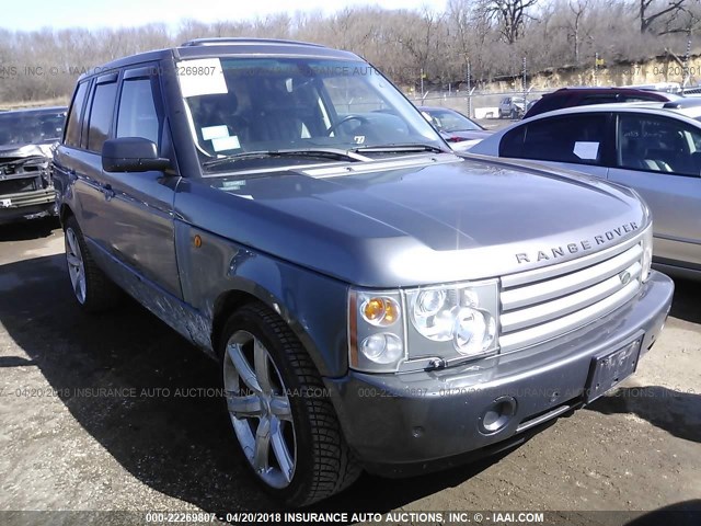 SALMF11415A191719 - 2005 LAND ROVER RANGE ROVER HSE GRAY photo 1