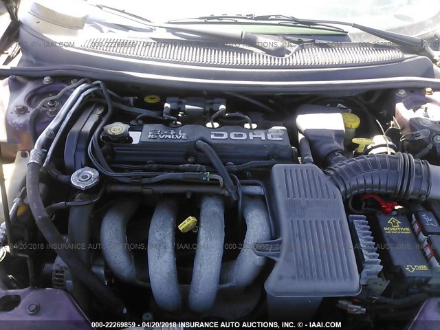 1B3EJ46X8WN325572 - 1998 DODGE STRATUS PURPLE photo 10