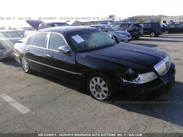 1LNHM84W84Y647172 - 2004 LINCOLN TOWN CAR EXECUTIVE L BLACK photo 1