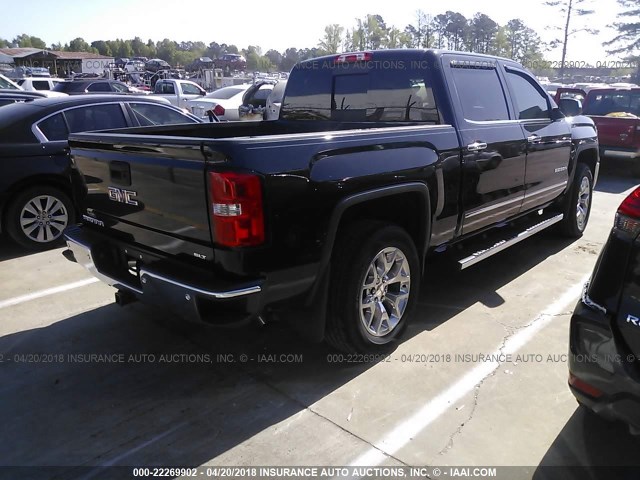 3GTU2VEC0FG504239 - 2015 GMC SIERRA K1500 SLT BLACK photo 4