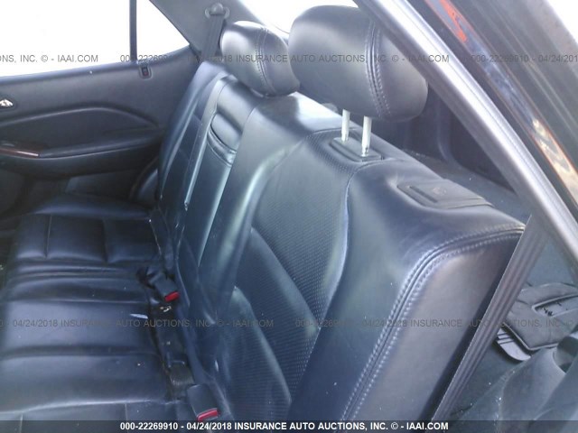 2HNYD18623H524492 - 2003 ACURA MDX TOURING BLACK photo 8