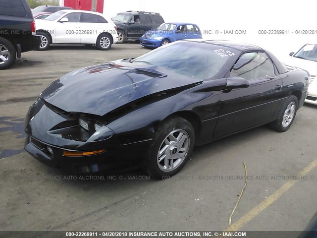 2G1FP22P1S2139690 - 1995 CHEVROLET CAMARO Z28 BLACK photo 2