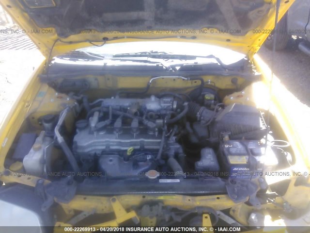 3N1CB51D96L455997 - 2006 NISSAN SENTRA 1.8/1.8S YELLOW photo 10