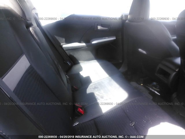 4T1BF1FK3CU531286 - 2012 TOYOTA CAMRY SE/LE/XLE RED photo 8