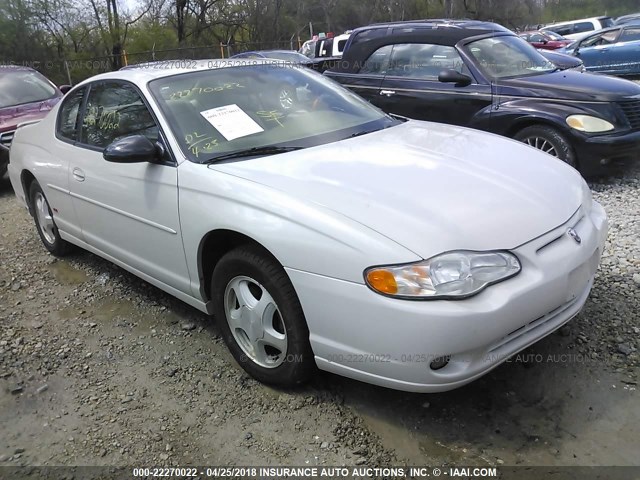 2G1WX12K349371863 - 2004 CHEVROLET MONTE CARLO SS კრემისფერი ფოტო 1