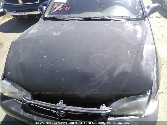 1NXBR12E7XZ244143 - 1999 TOYOTA COROLLA VE/CE/LE 黑色 照片 10