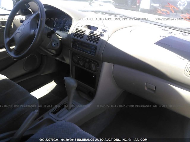 1NXBR12E7XZ244143 - 1999 TOYOTA COROLLA VE/CE/LE 黑色 照片 5