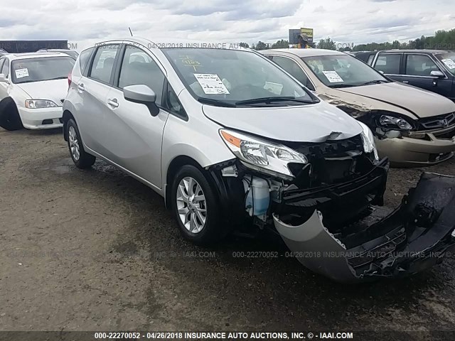 3N1CE2CP8GL389134 - 2016 NISSAN VERSA NOTE S/S PLUS/SV/SL/SR SILVER photo 1