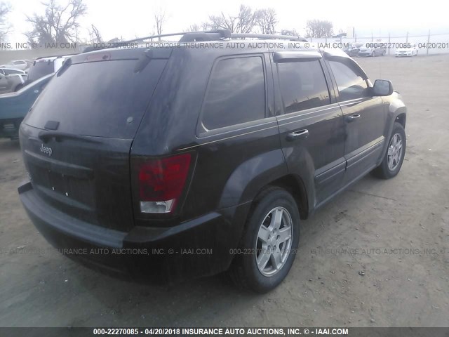 1J4HR48N16C182261 - 2006 JEEP GRAND CHEROKEE LAREDO/COLUMBIA/FREEDOM 黑色 照片 4