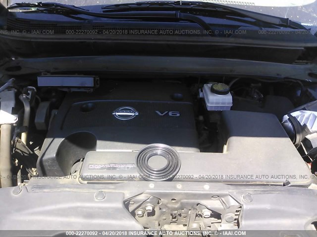 5N1AR2MN8DC620381 - 2013 NISSAN PATHFINDER S/SV/SL/PLATINUM 蓝色 照片 10