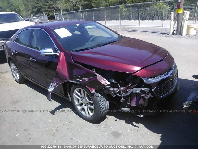 1G11C5SL4FF277555 - 2015 CHEVROLET MALIBU 1LT MAROON photo 1