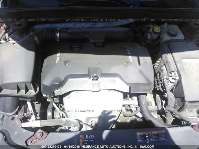 1G11C5SL4FF277555 - 2015 CHEVROLET MALIBU 1LT MAROON photo 10