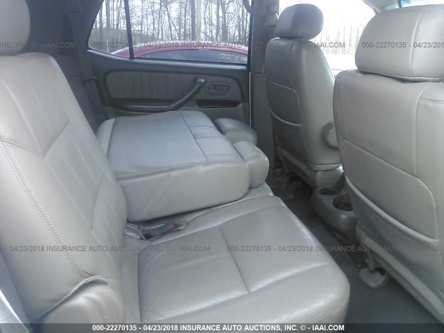 5TDBT48A84S217478 - 2004 TOYOTA SEQUOIA LIMITED WHITE photo 8