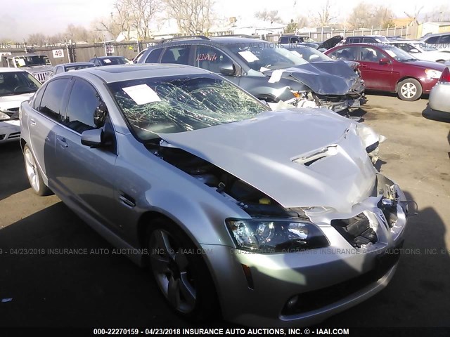 6G2EC57Y29L199755 - 2009 PONTIAC G8 GT SILVER photo 1