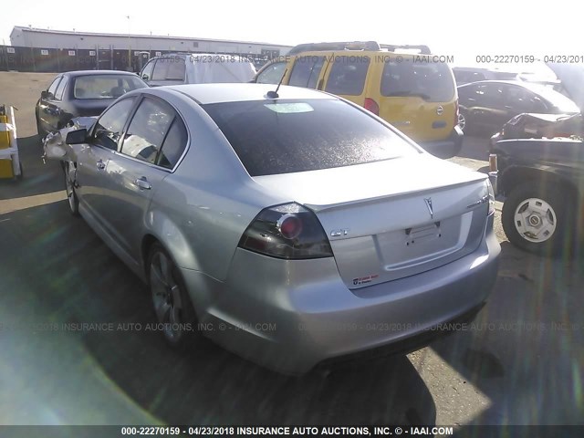 6G2EC57Y29L199755 - 2009 PONTIAC G8 GT SILVER photo 3