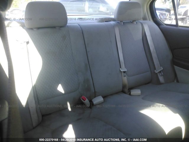 1G1ZT51846F248153 - 2006 CHEVROLET MALIBU LT GOLD photo 8