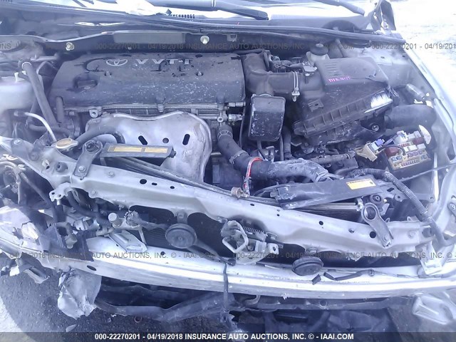 JTKDE177070195421 - 2007 TOYOTA SCION TC 银色 照片 10