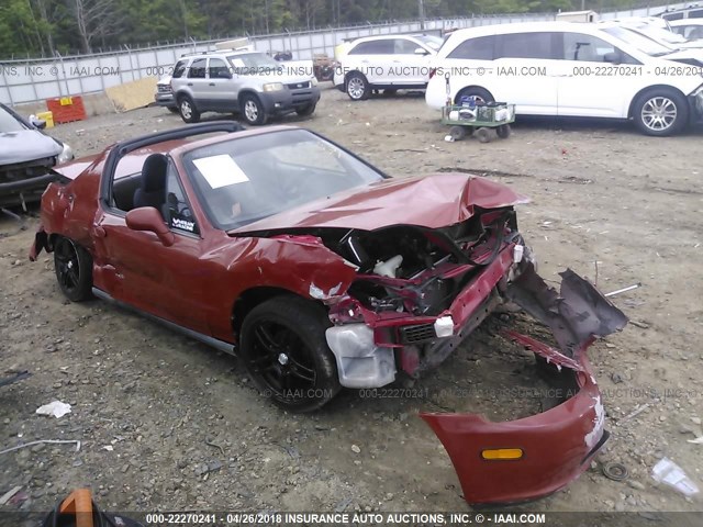 JHMEG1143RS002480 - 1994 HONDA CIVIC DEL SOL S RED photo 1