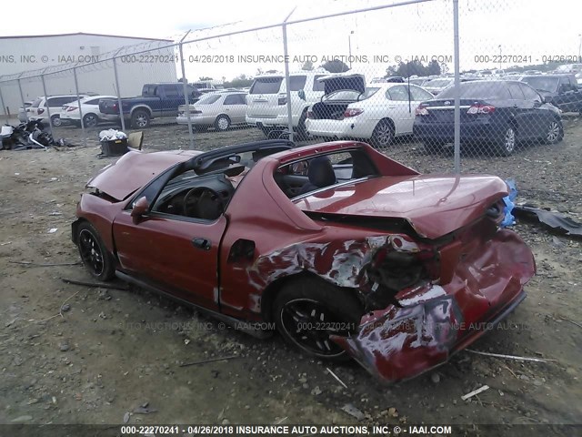 JHMEG1143RS002480 - 1994 HONDA CIVIC DEL SOL S RED photo 3