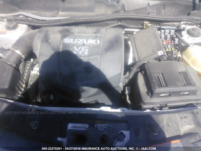 2S3DA417896100323 - 2009 SUZUKI XL7 LUXURY SILVER photo 10