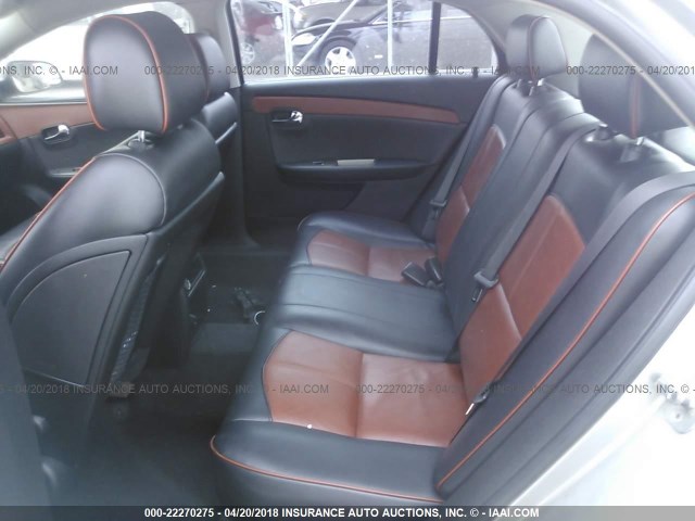 1G1ZK57B88F290415 - 2008 CHEVROLET MALIBU LTZ 银色 照片 8