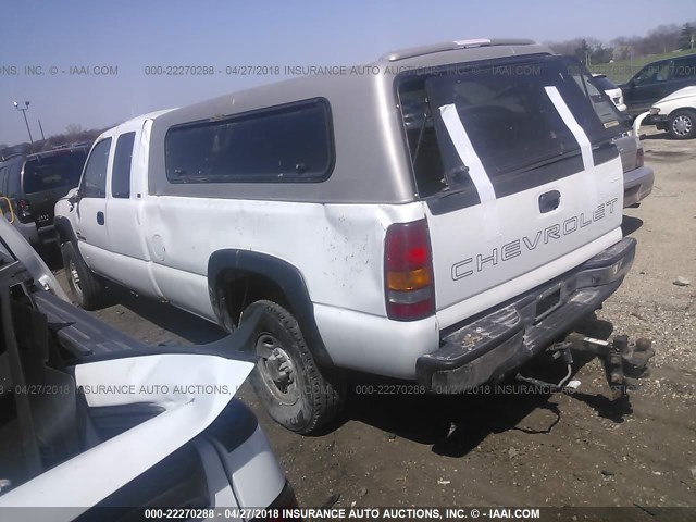 1GCHC29152E213291 - 2002 CHEVROLET SILVERADO C2500 HEAVY DUTY WHITE photo 3