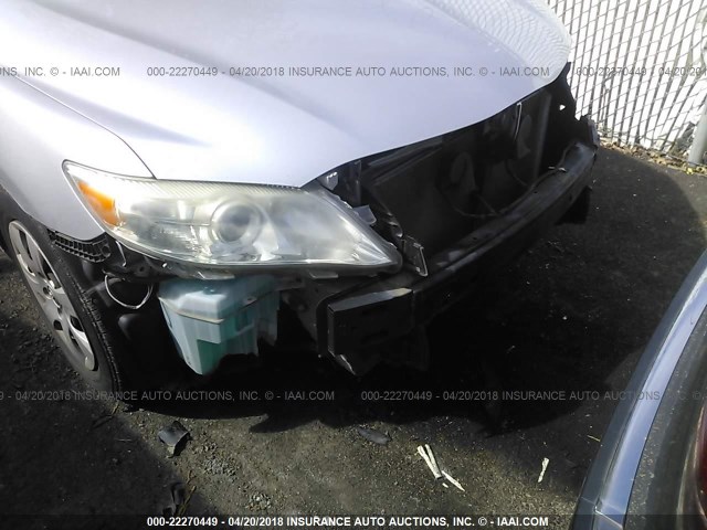 JTNBF3EK9B3007027 - 2011 TOYOTA CAMRY SE/LE/XLE 银色 照片 6