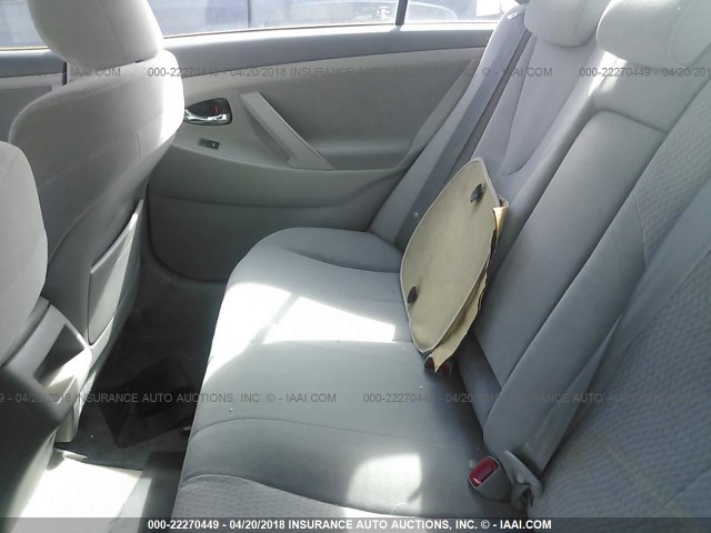 JTNBF3EK9B3007027 - 2011 TOYOTA CAMRY SE/LE/XLE 银色 照片 8
