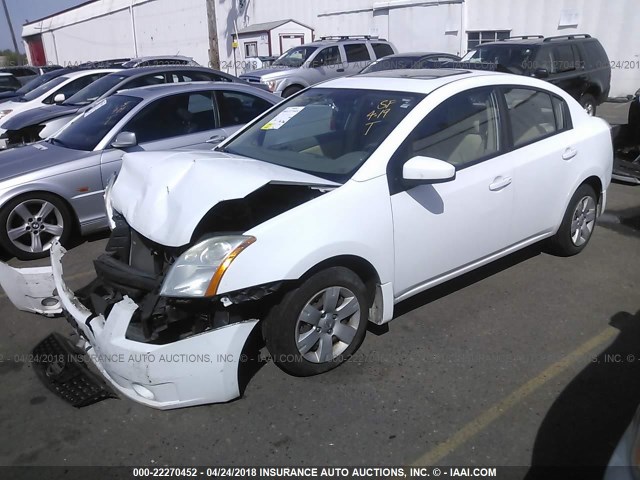 3N1AB61E79L640401 - 2009 NISSAN SENTRA 2.0/2.0S/2.0SL WHITE photo 2