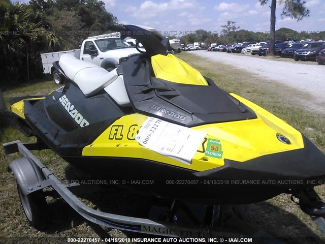 YDV63652B515 - 2015 SEADOO PERSONAL WATERCRAFT  YELLOW photo 1