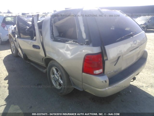 1FMZU73K84ZA76998 - 2004 FORD EXPLORER XLT/XLT SPORT/NBX BEIGE photo 3