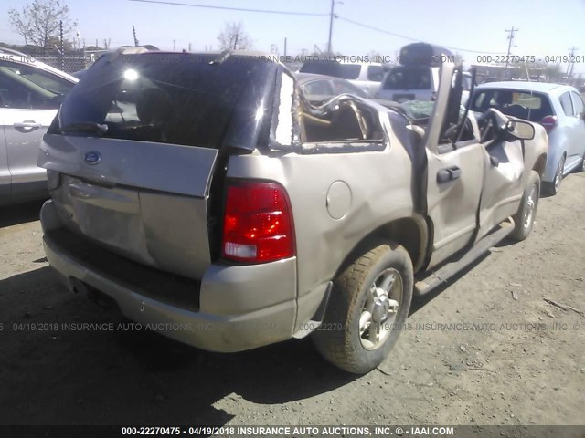 1FMZU73K84ZA76998 - 2004 FORD EXPLORER XLT/XLT SPORT/NBX BEIGE photo 4