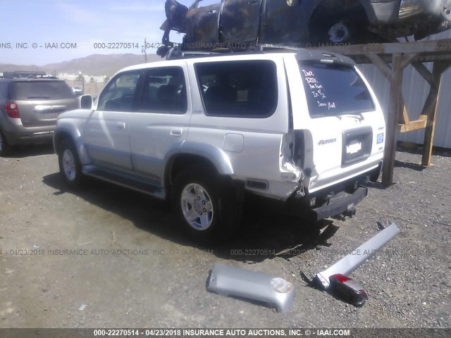 JT3GN87R4Y0172065 - 2000 TOYOTA 4RUNNER LIMITED WHITE photo 3