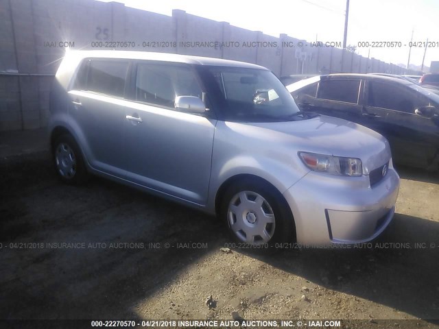 JTLZE4FE1A1105181 - 2010 TOYOTA SCION XB SILVER photo 1