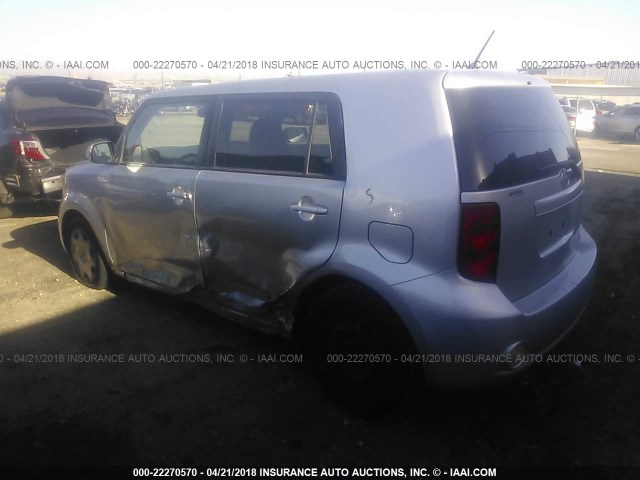 JTLZE4FE1A1105181 - 2010 TOYOTA SCION XB SILVER photo 3