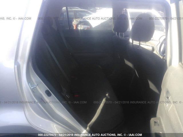 JTLZE4FE1A1105181 - 2010 TOYOTA SCION XB SILVER photo 8