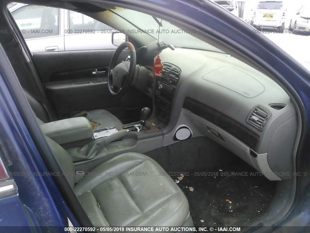 1LNHM87A4YY781831 - 2000 LINCOLN LS Mavi foto 5