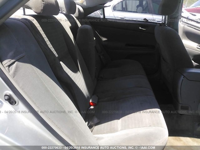 4T1BE32K45U050860 - 2005 TOYOTA CAMRY LE/XLE/SE 银色 照片 8