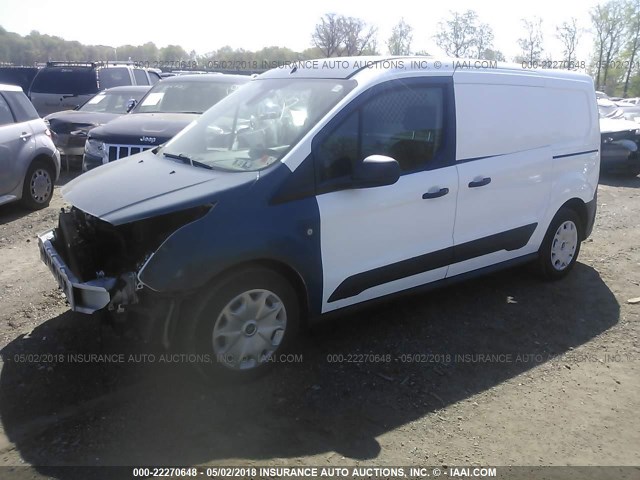 NM0LS7E77H1328492 - 2017 FORD TRANSIT CONNECT XL BLACK photo 2