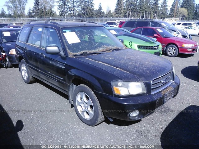 JF1SG65623H737409 - 2003 SUBARU FORESTER 2.5XS Qara foto 1