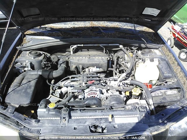 JF1SG65623H737409 - 2003 SUBARU FORESTER 2.5XS Qara foto 10