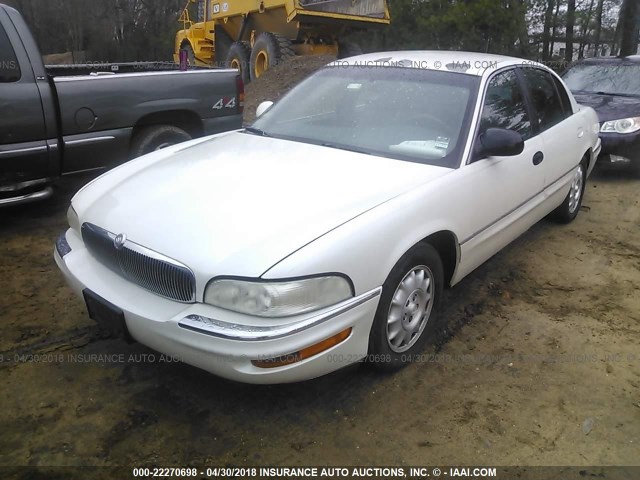 1G4CU5217W4646587 - 1998 BUICK PARK AVENUE ULTRA WHITE photo 2